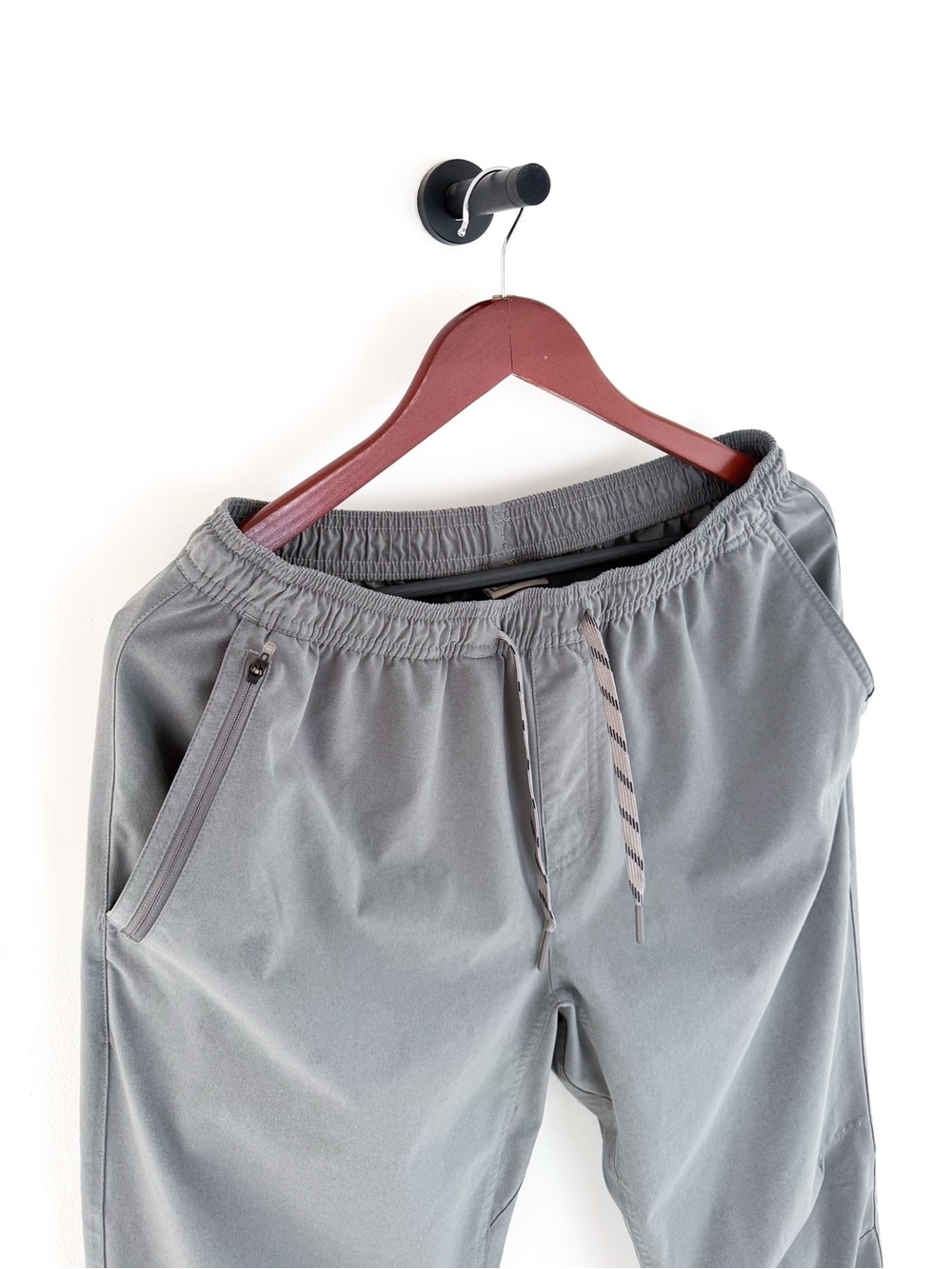 NEW Eddie Bauer Men's Gray Athletic Jogger Pants Casual Drawstring M - Picture 6 of 12